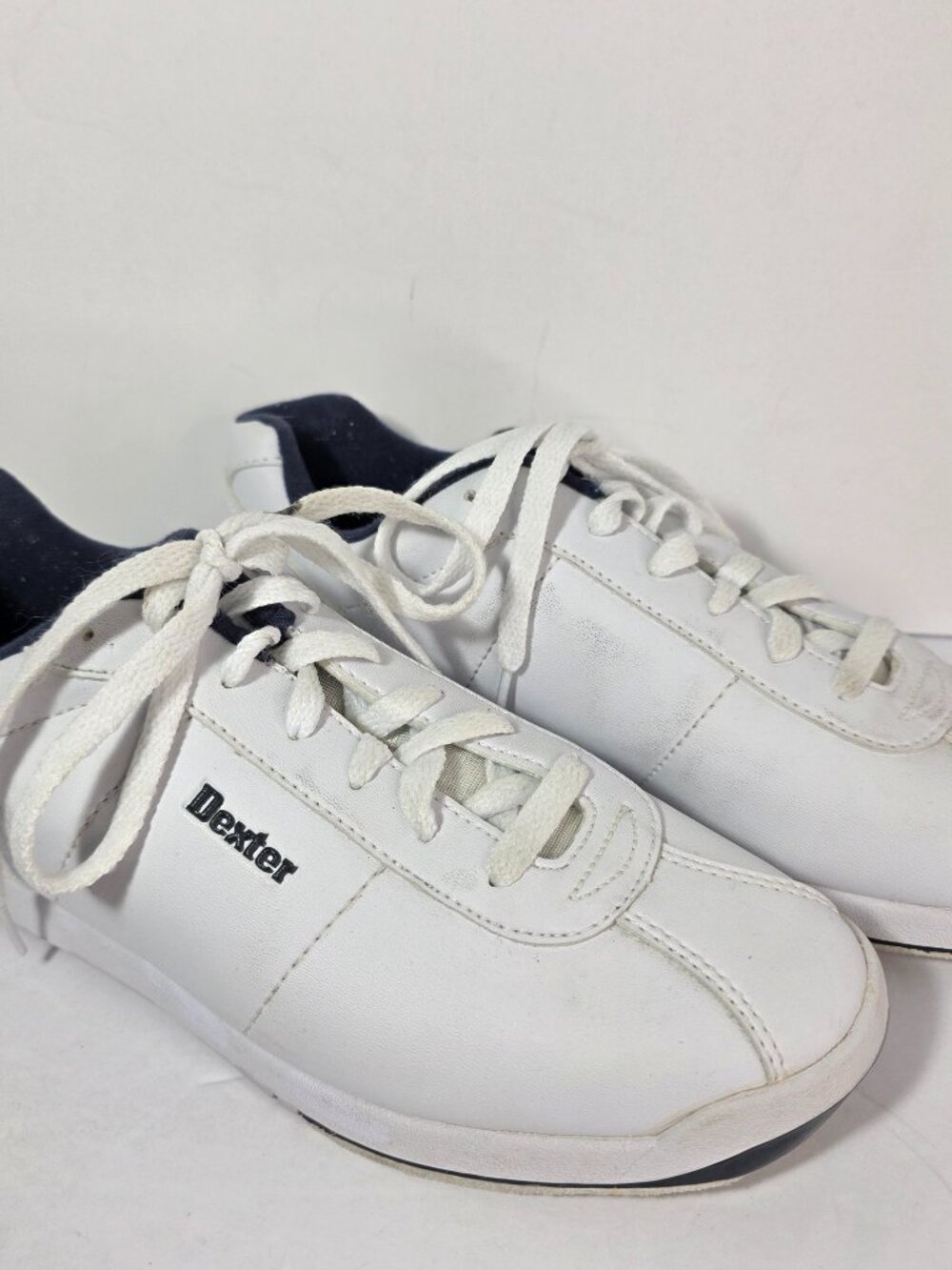 Dexter Men’s White/Navy Mens Bowling Shoes 9 M